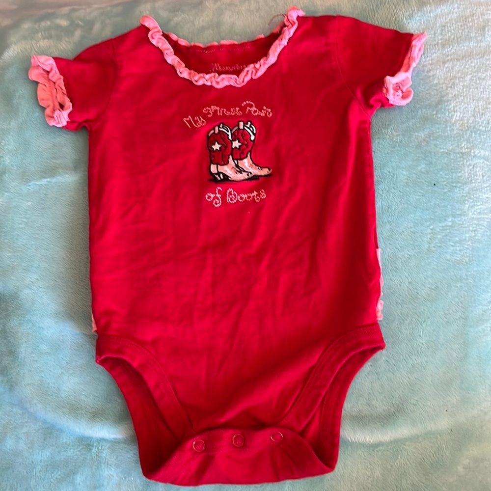Girls Wrangler onesie